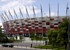 Metal extendido RMIG en la fachada del Estadio Nacional de Varsovia