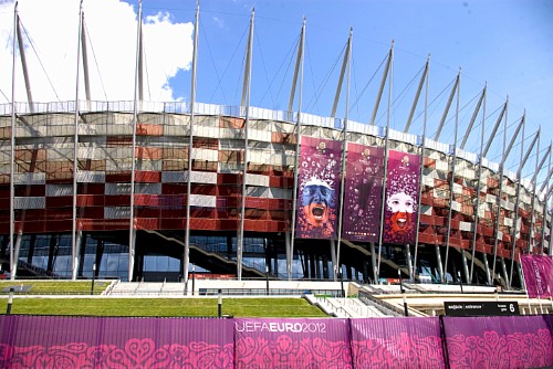 RMIG strekkmetalll brukt til Nasjonalstadion i Warsawa