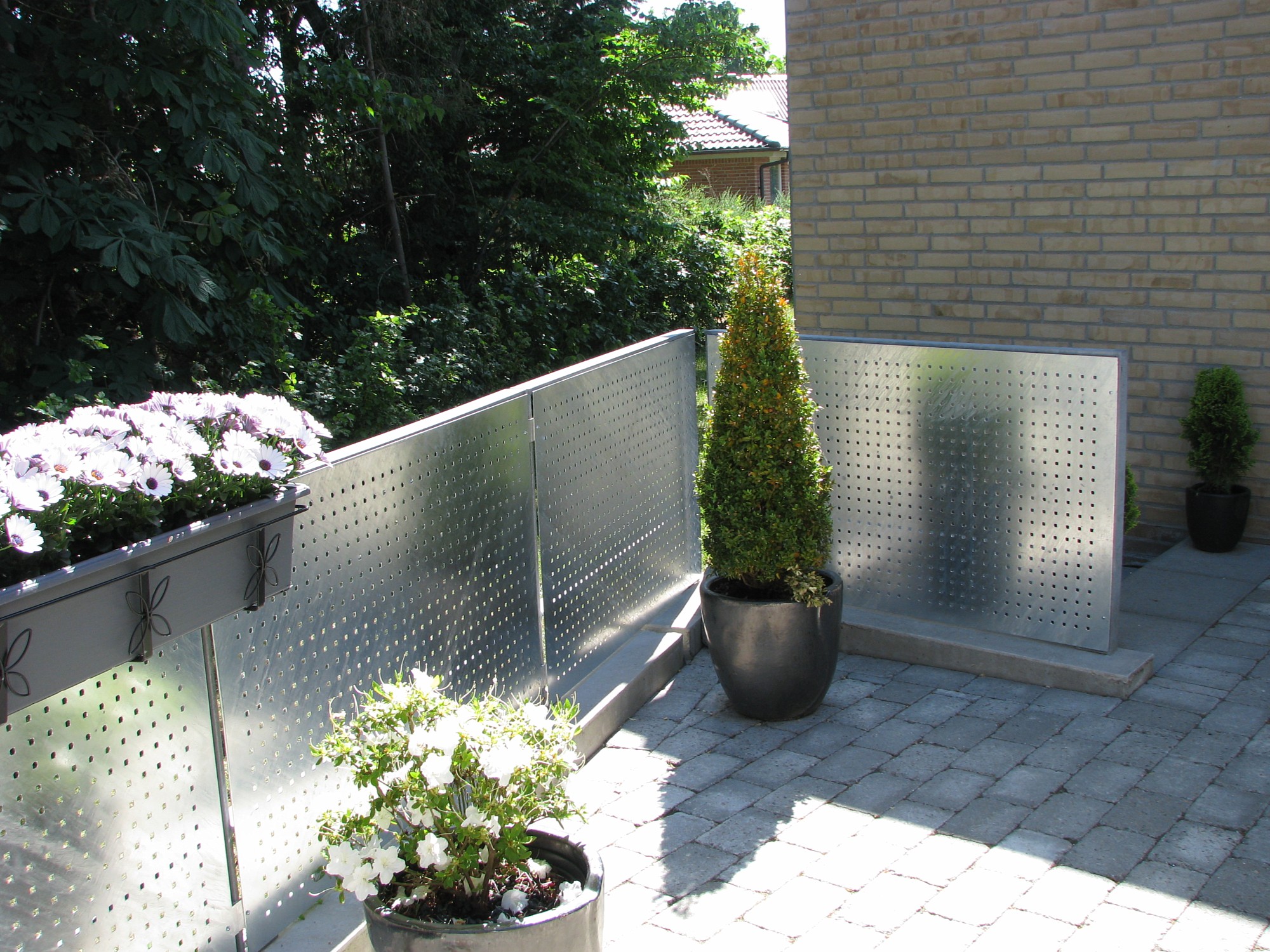 Perforated sheets from RMIG used for balustrades