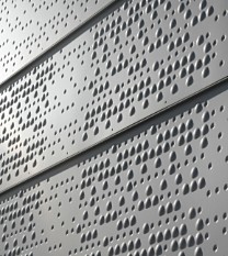 Anodised aluminium used for the facade of Oslo Opera House