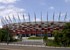 Metal extendido RMIG en la fachada del Estadio Nacional de Varsovia