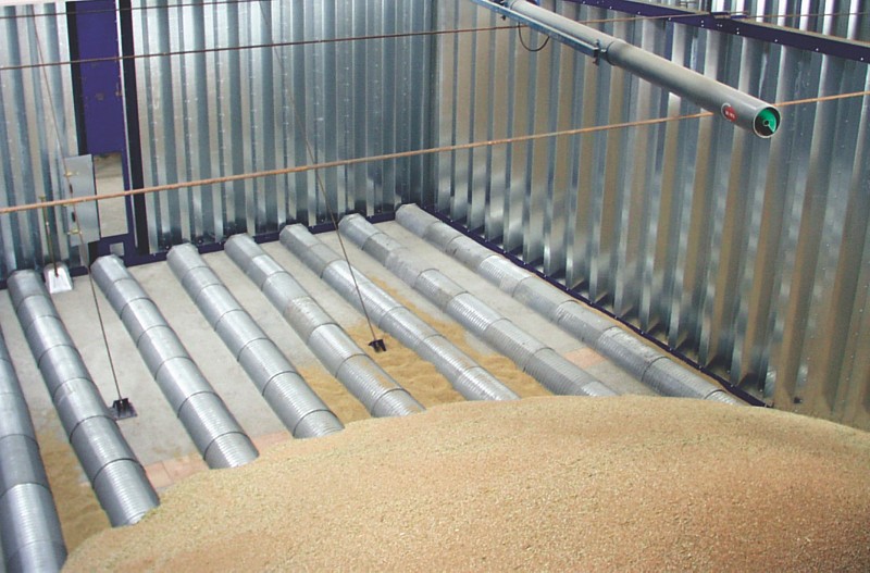 Perforated sheets used for floor drying