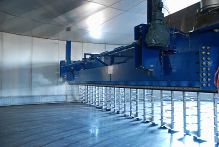Perforated sheets used for malting floor