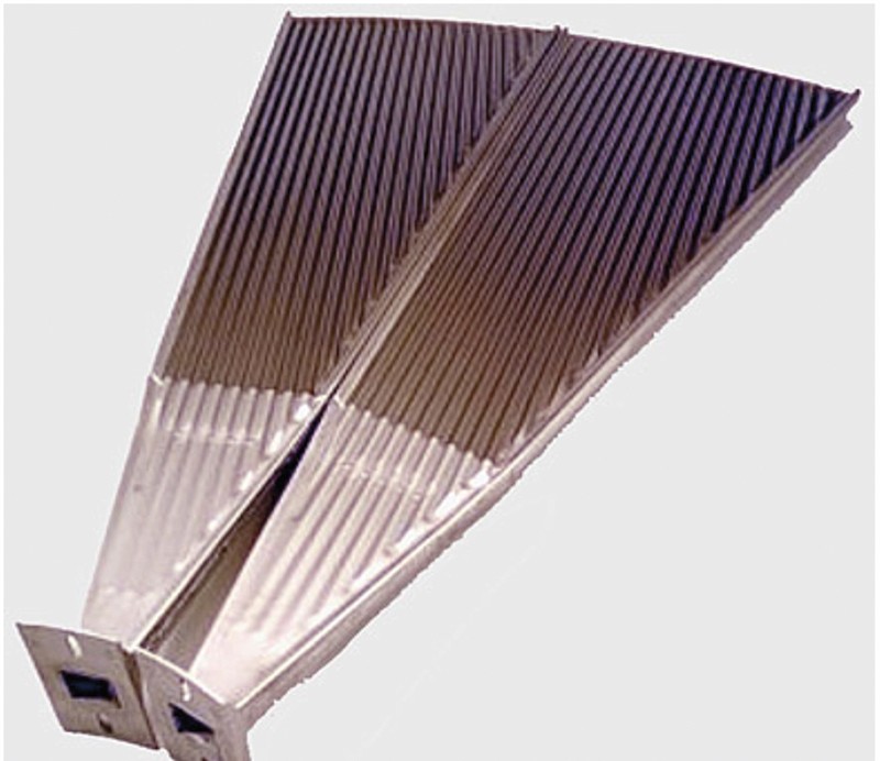 Perforated sheets used for separation vane panels