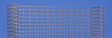 Folded perforated sheet